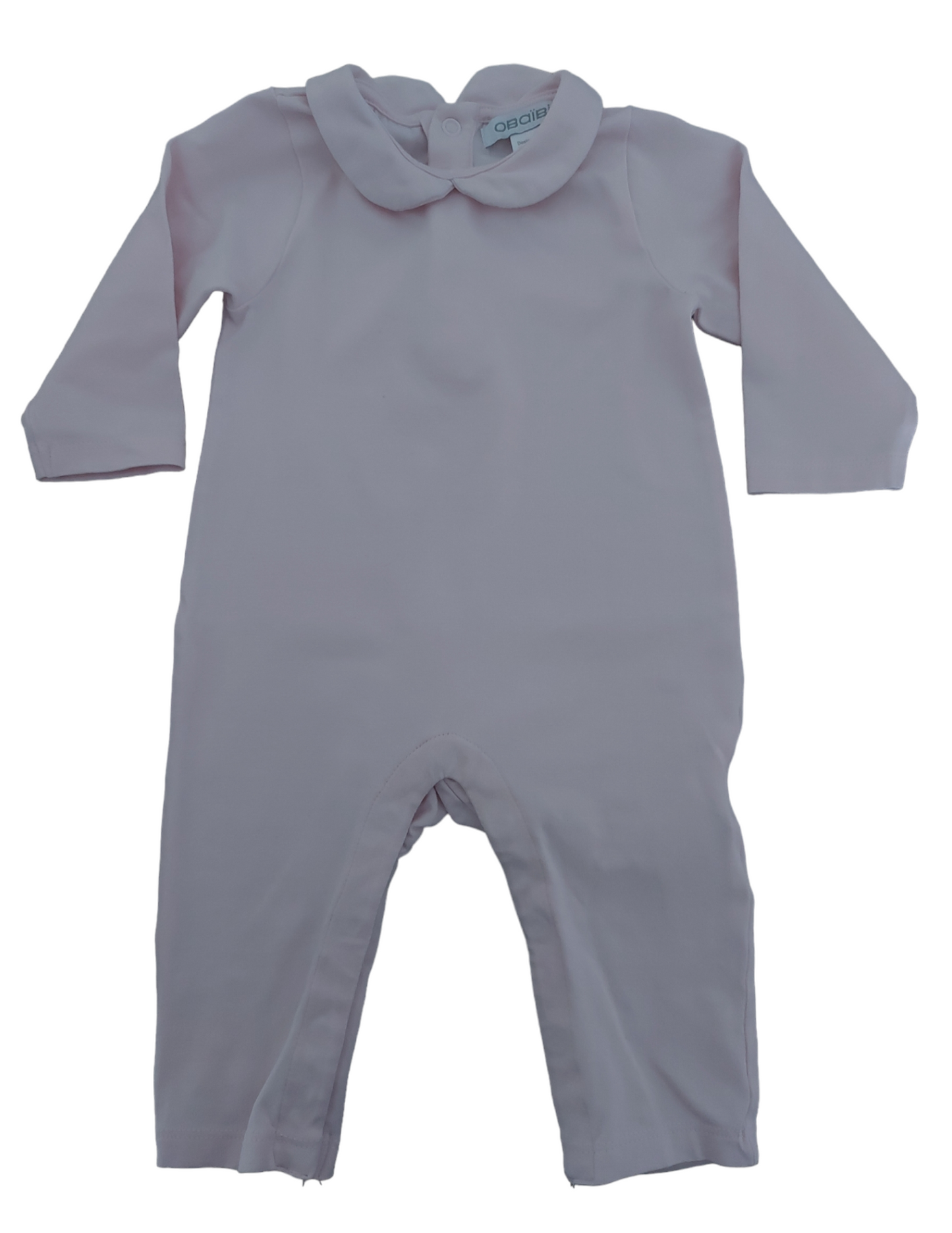 Barboteuse longue Rose 3 mois Obaibi