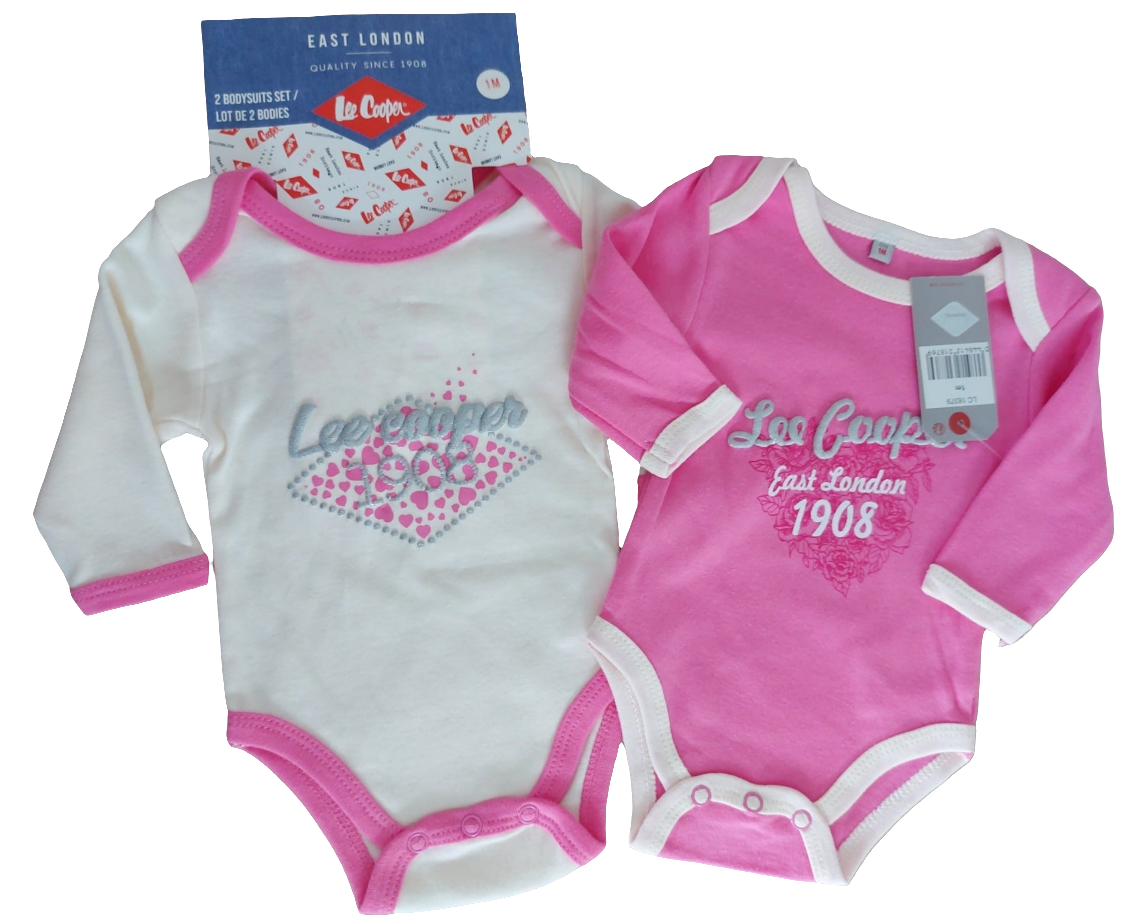 Lot de 2 Bodys NEUF