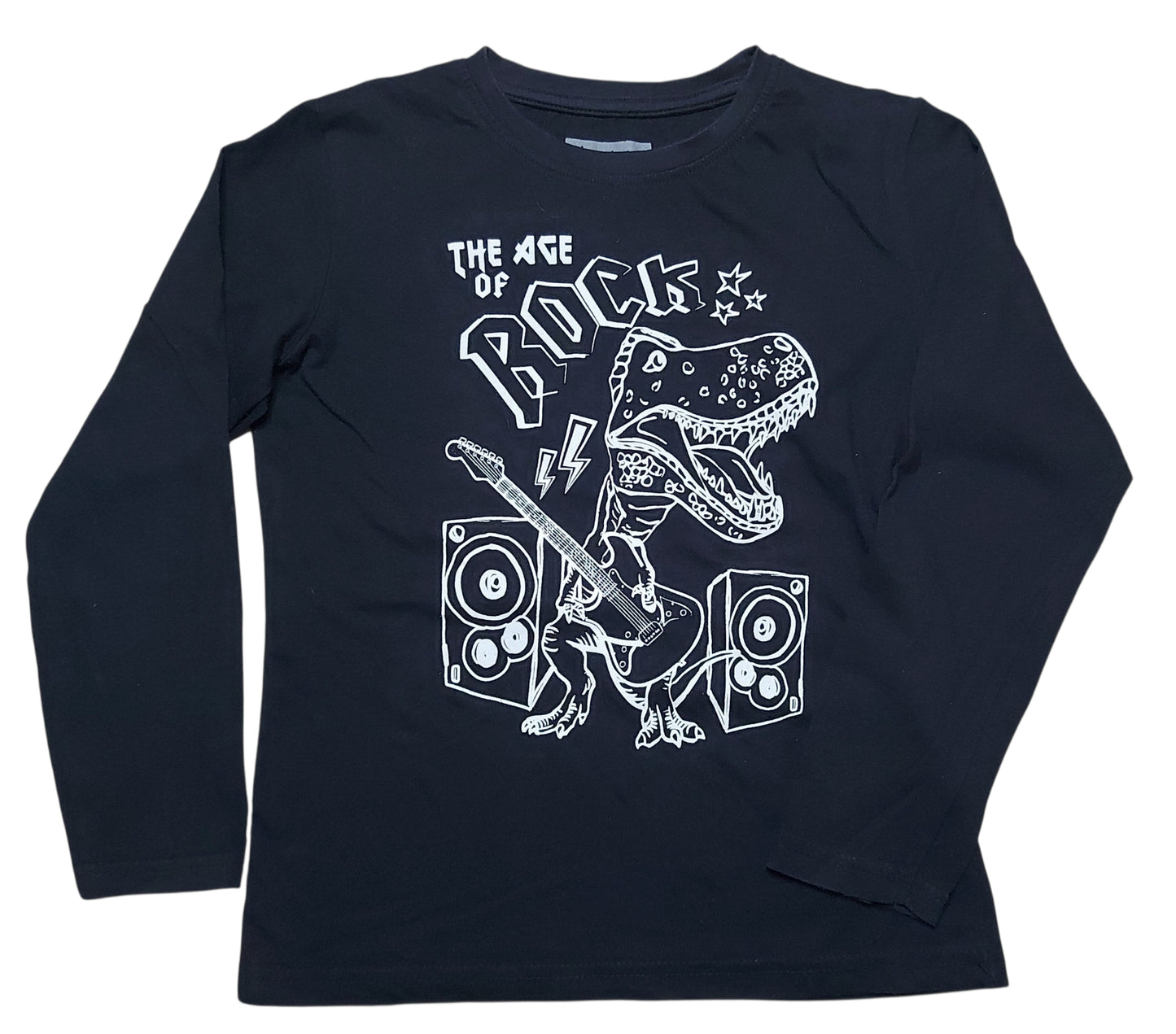 T-shirt noir 8 ans