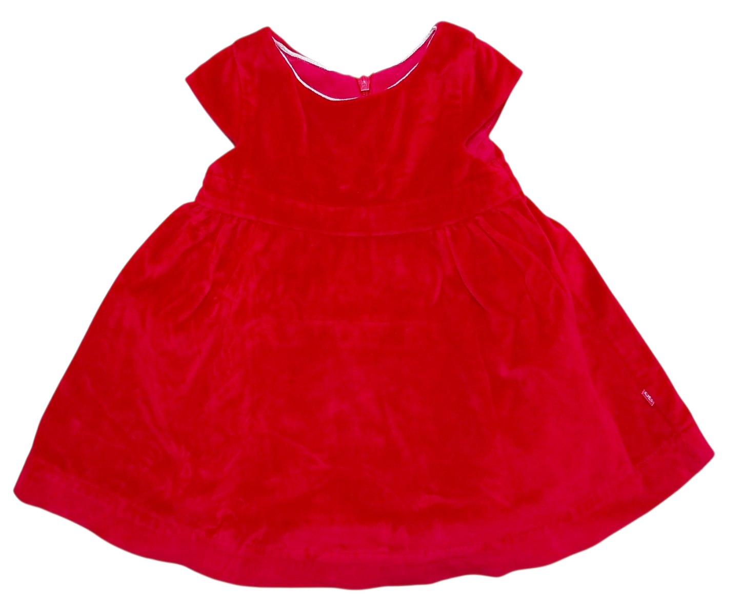 Robe velours 3 mois Obaibi