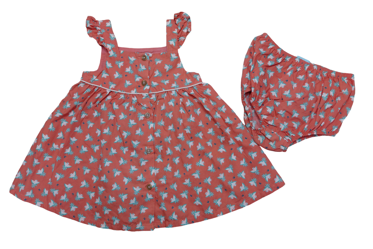 Robe et culotte 6 mois Obaibi