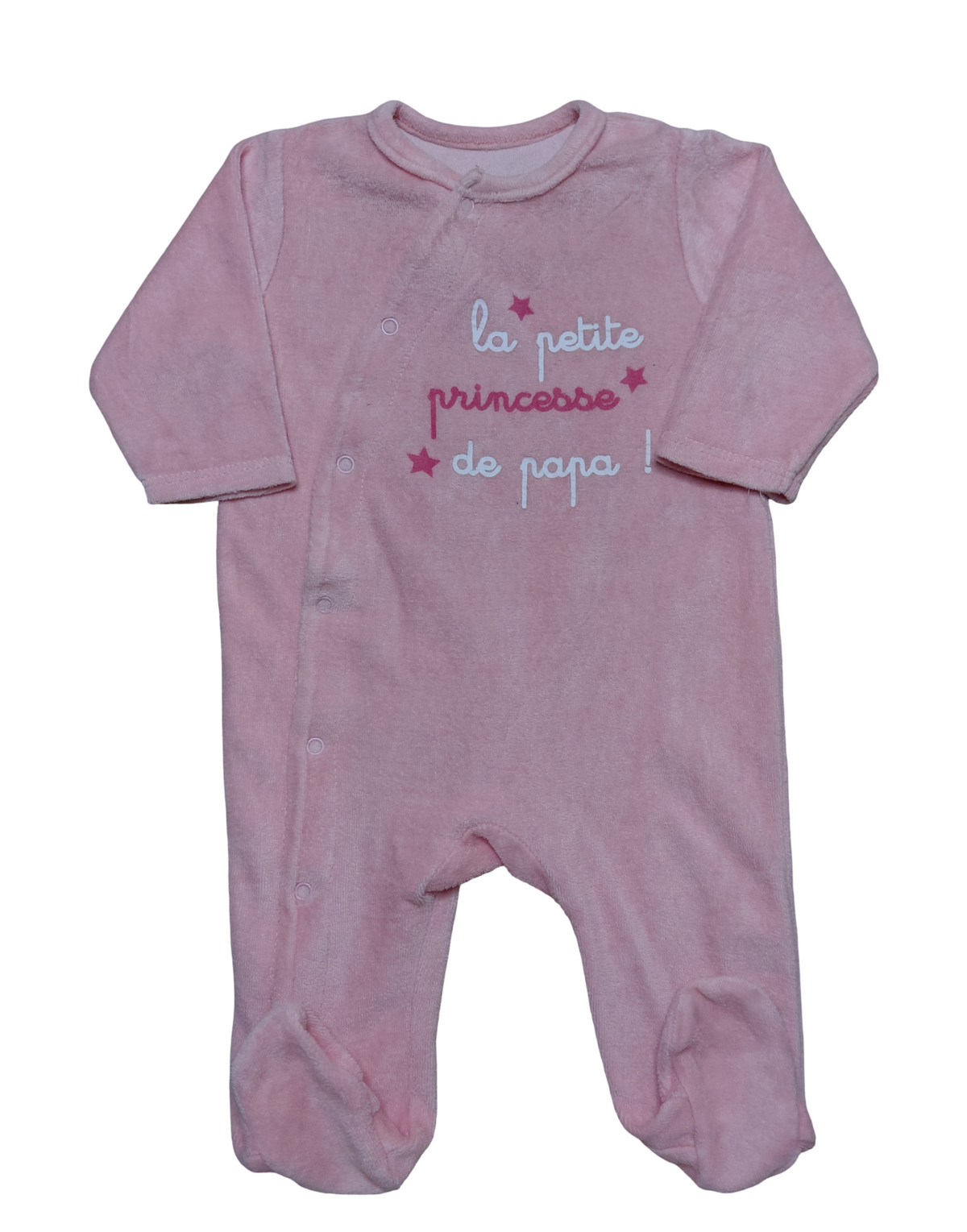 Grenouillère velours 3 mois