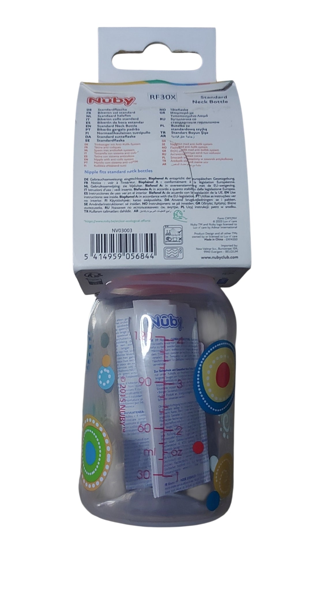 Petit Biberon plastique 120 ml Nuby NEUF