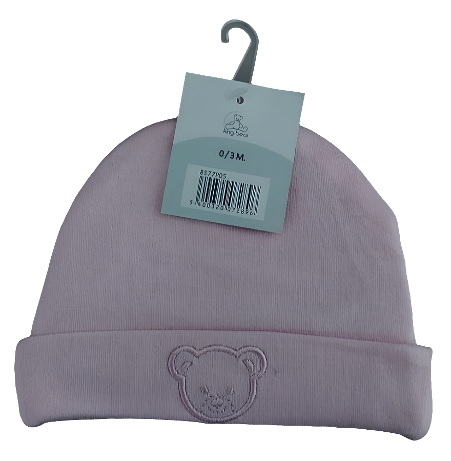 Bonnet Rose 0/3 mois NEUF