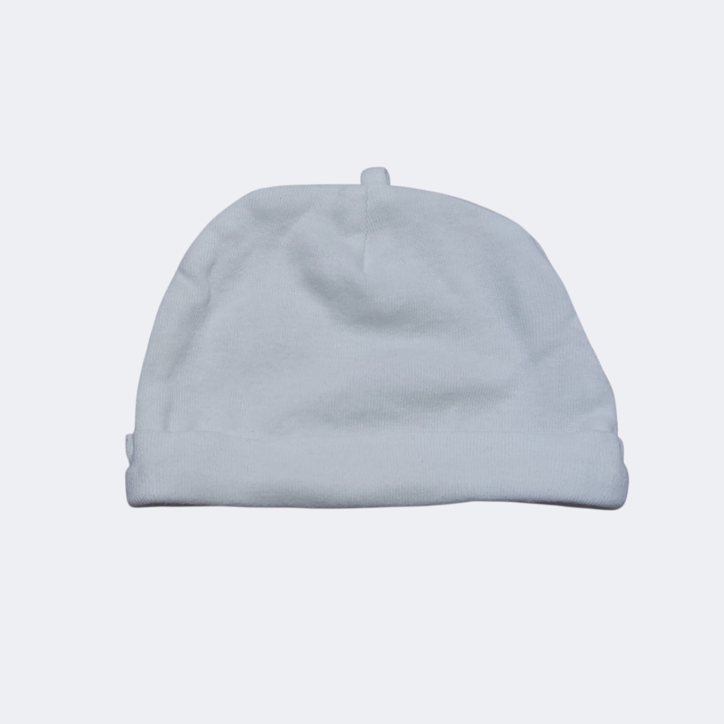 Bonnet blanc 0/3 mois