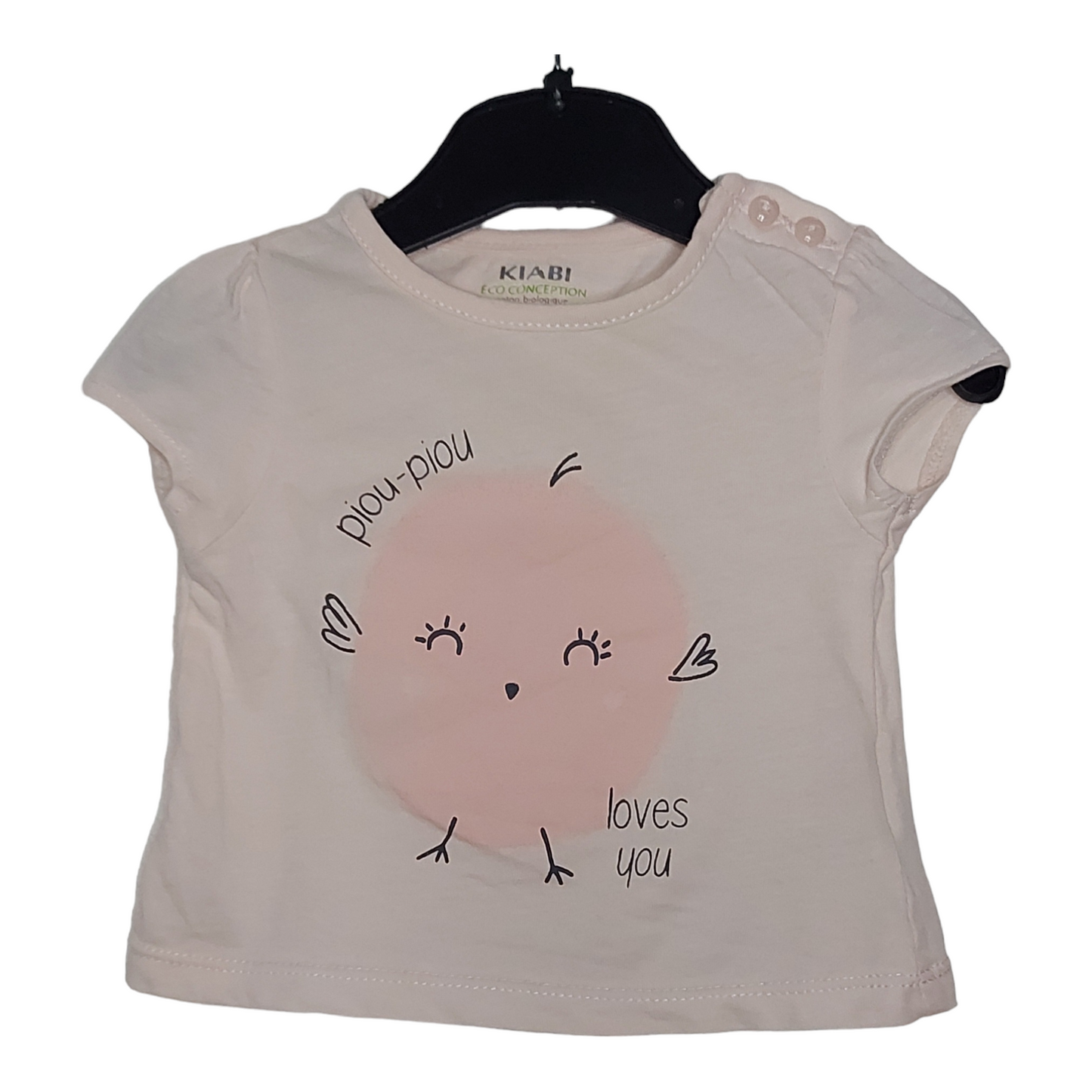 T-shirt rose 1 mois