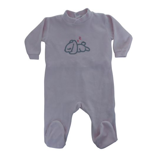 Grenouillère velours 6 mois