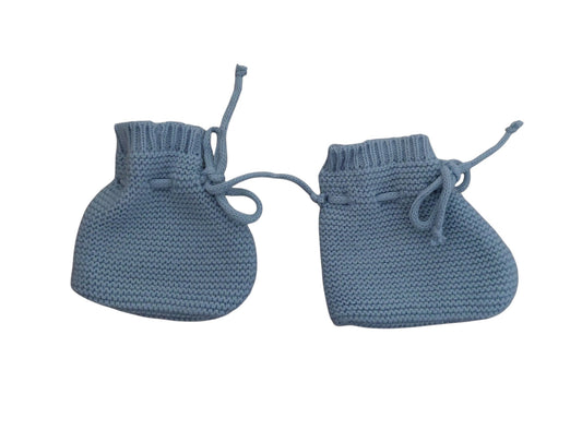 Chaussons Naissance bleu