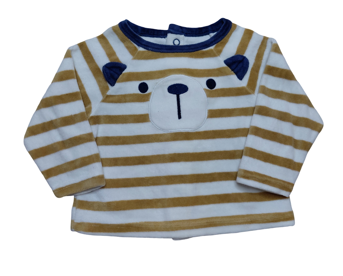 Pull pyjama velours 6 mois Obaibi