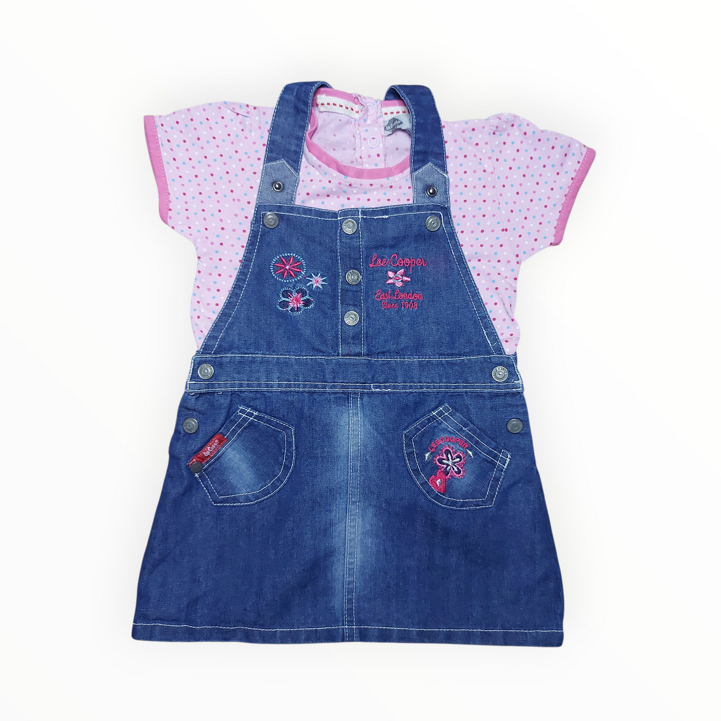 Robe + T-shirt 18 mois Lee Cooper