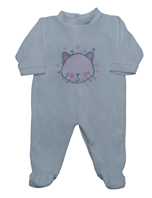 Grenouillère velours Naissance