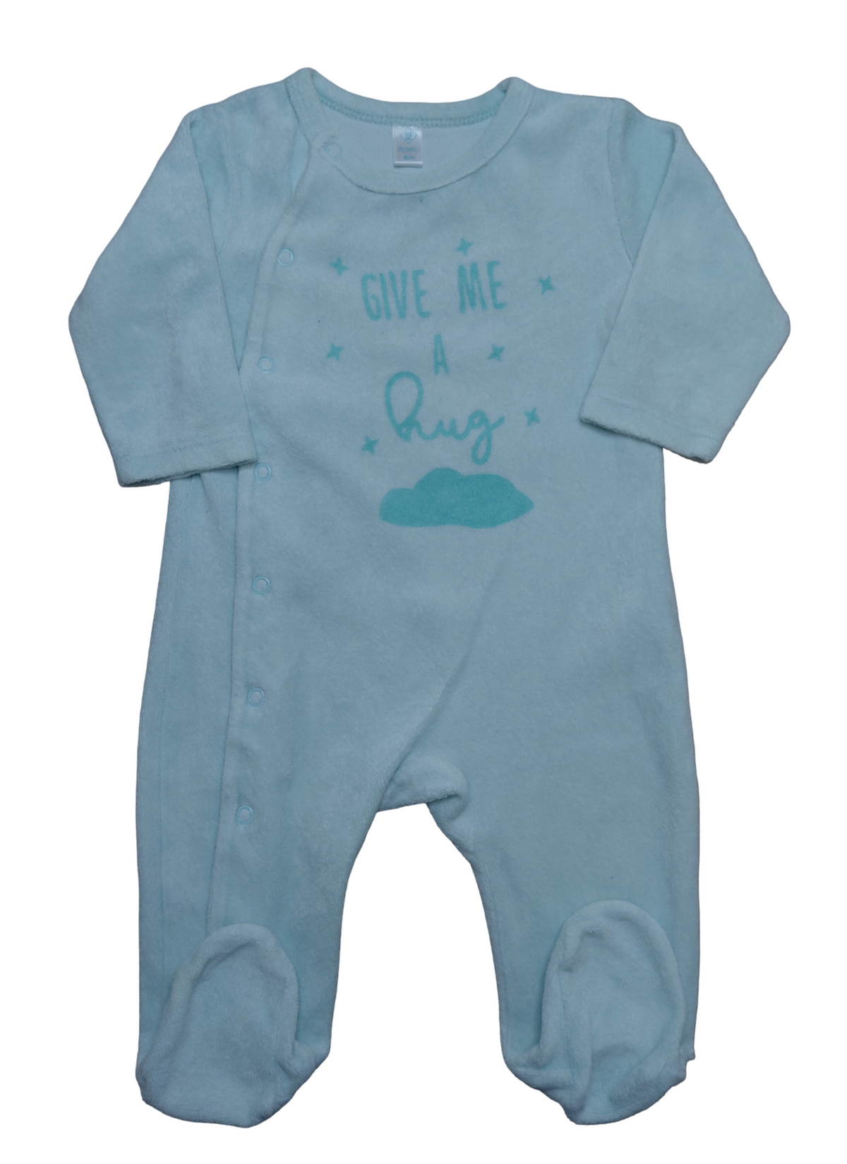 Grenouillère velours 6 mois Tex