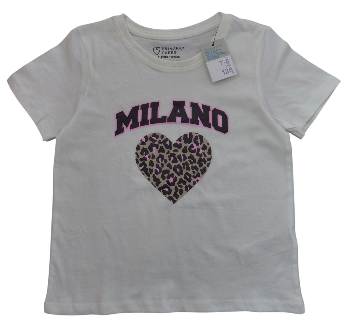 T-shirt 7/8 ans NEUF