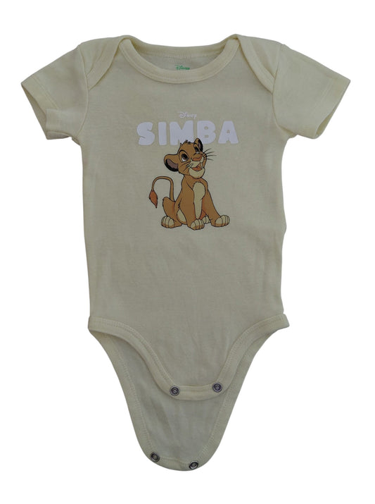 Body jaune 3 mois Simba
