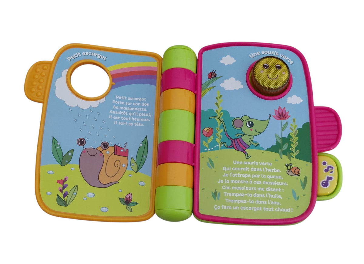 P'tit livre enchanté Mes premières comptines Vtech