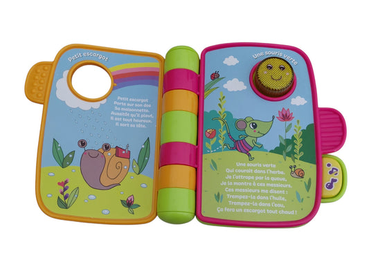 P'tit livre enchanté Mes premières comptines Vtech