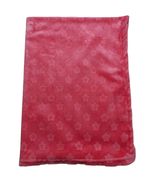 Couverture rose bébé