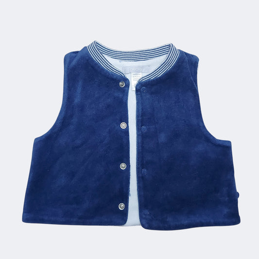 Gilet velours 3 mois Obaibi