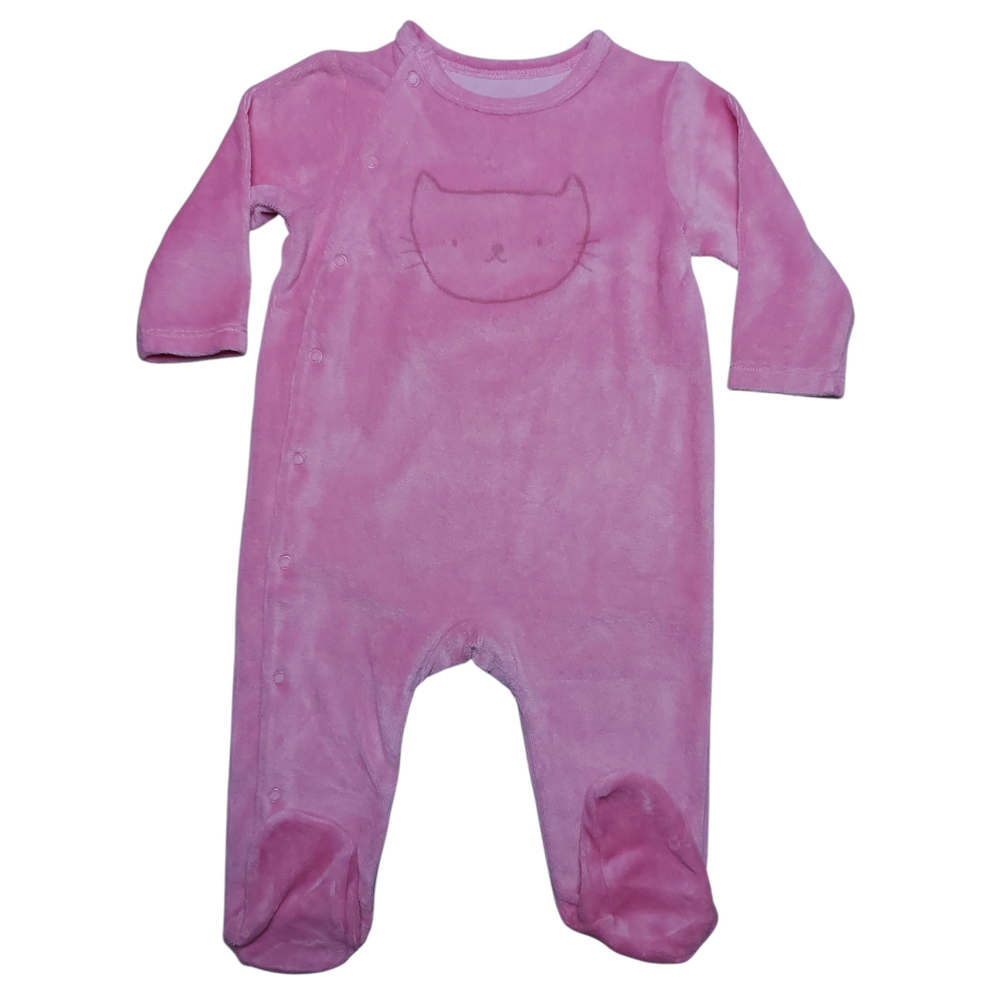 Grenouillère velours 9 mois Tex