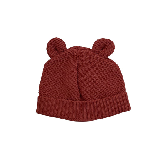 Bonnet Naissance marron (Trois kilos sept)