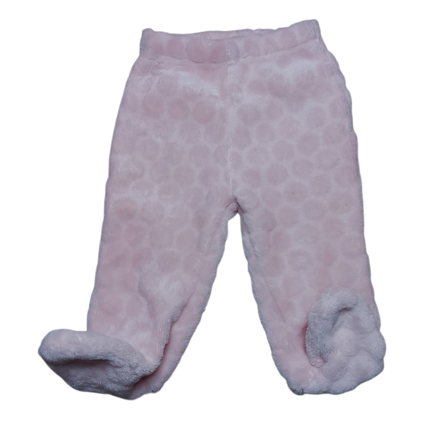 Pantalon rose velours 3 mois
