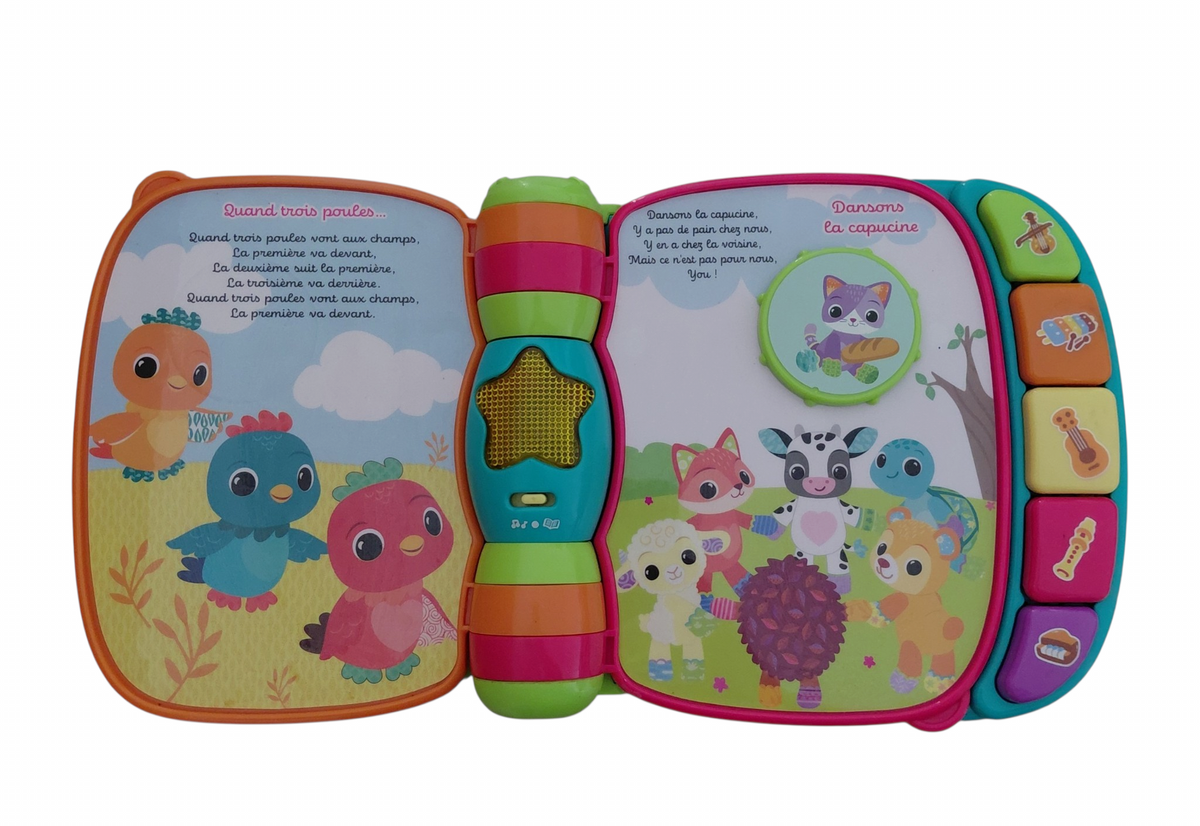Super livre enchanté des baby loulous Vtech
