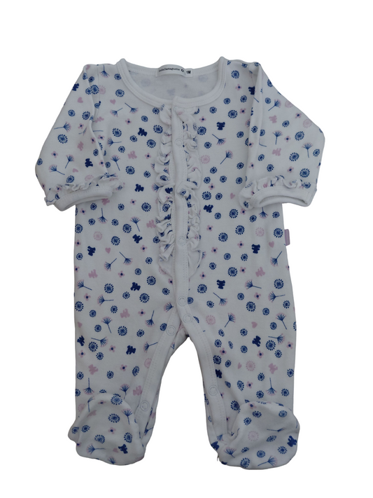 Grenouillère coton 1 mois Lulu Castagnette