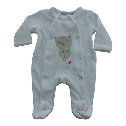 Grenouillère velours Préma