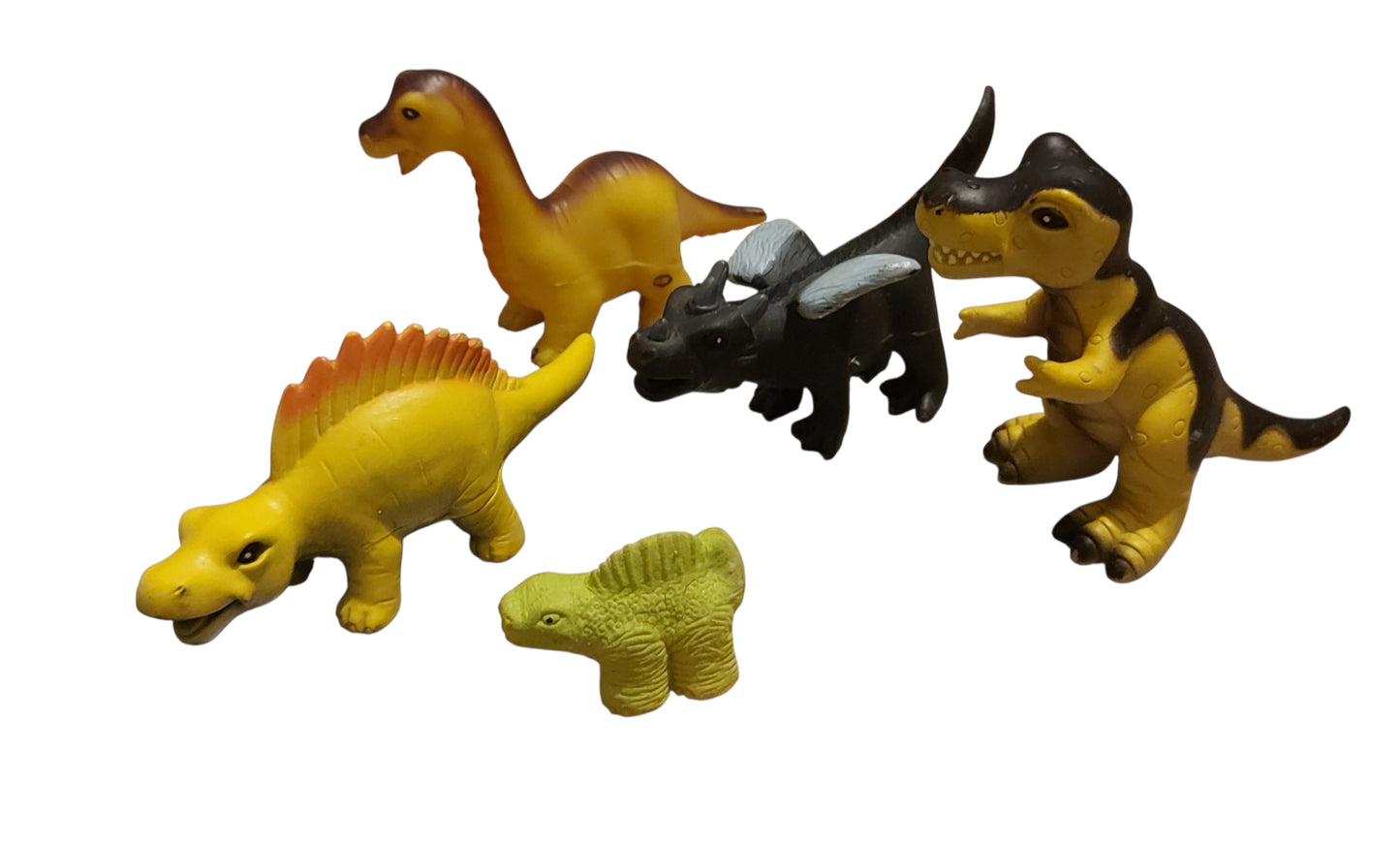 Lot de 5 dinosaures souples