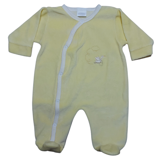 Grenouillère velours Naissance