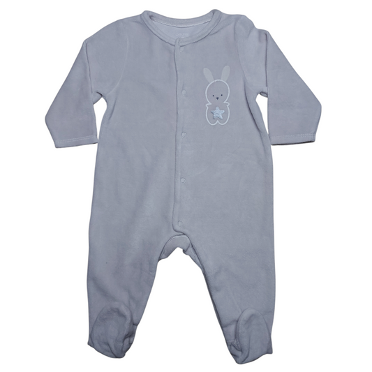 Grenouillère velours 6 mois Obaibi