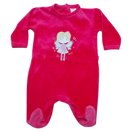 Grenouillère velours 3 mois