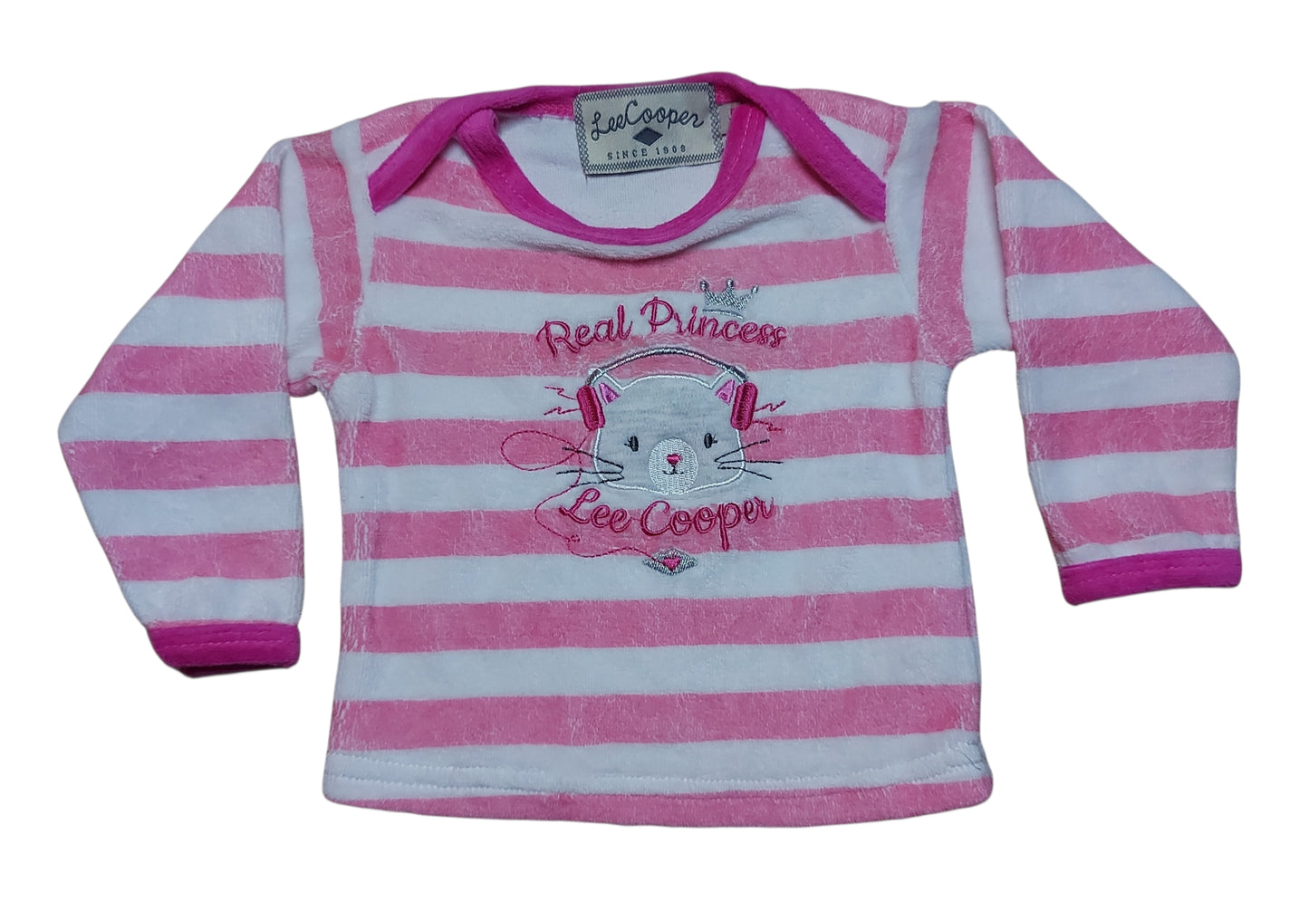 Pull velours 0/3 mois Lee Cooper