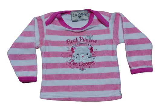 Pull velours 0/3 mois Lee Cooper