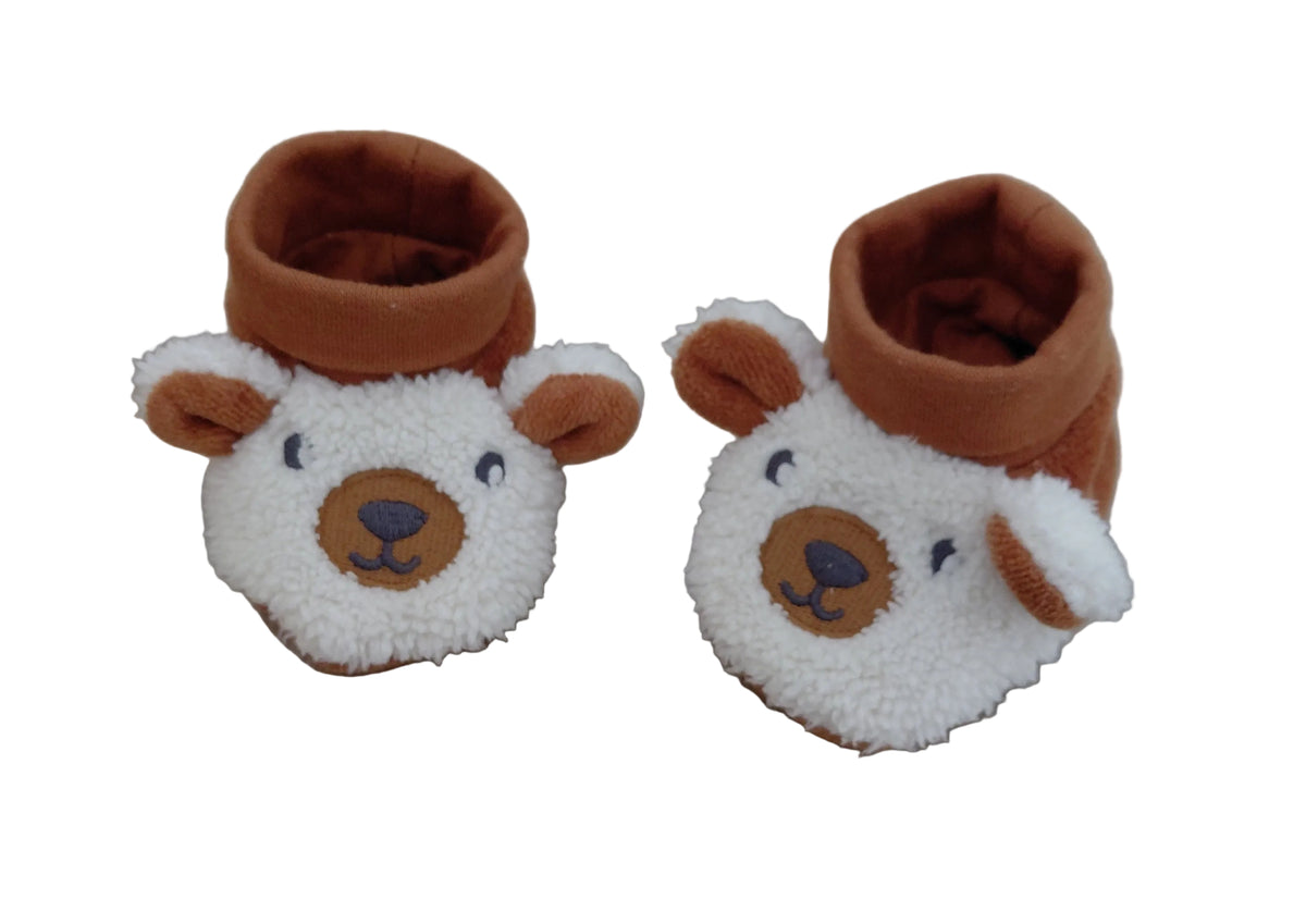 Chaussons Naissance marron Orchestra