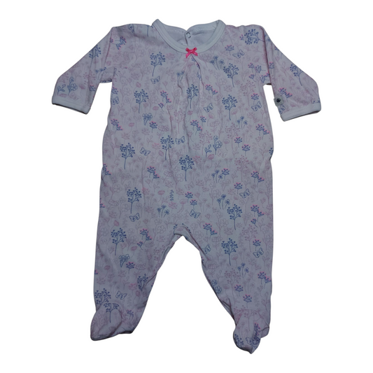 Grenouillère coton 1 mois Petit Bateau