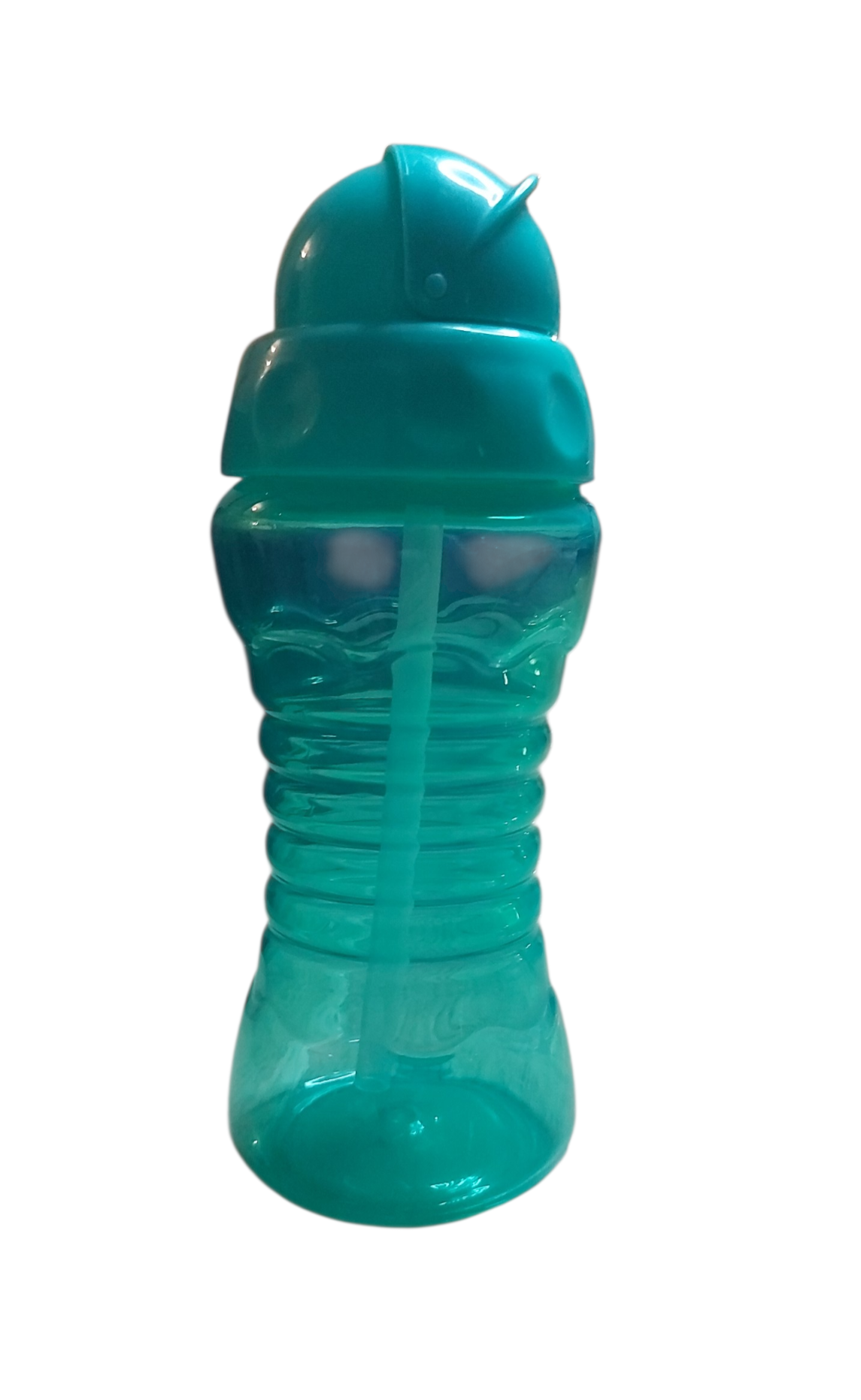 Grand Biberon plastique à paille