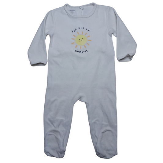 Grenouillère velours 18 mois