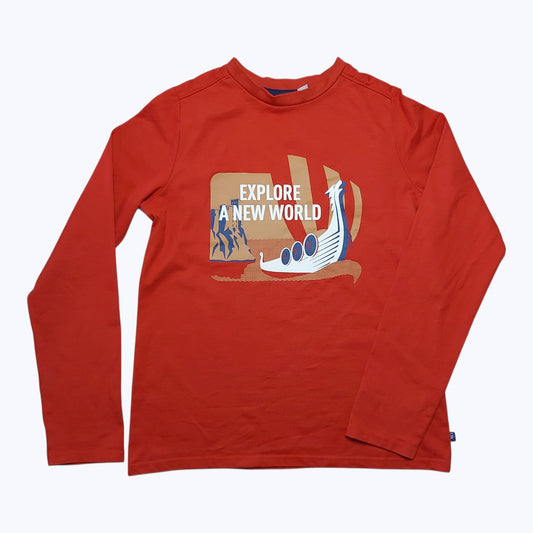 T-shirt noir 12 ans Okaidi