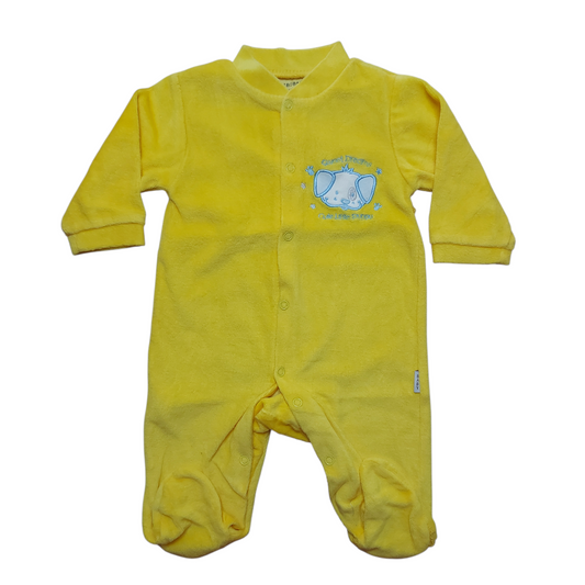 Grenouillère velours 3 mois