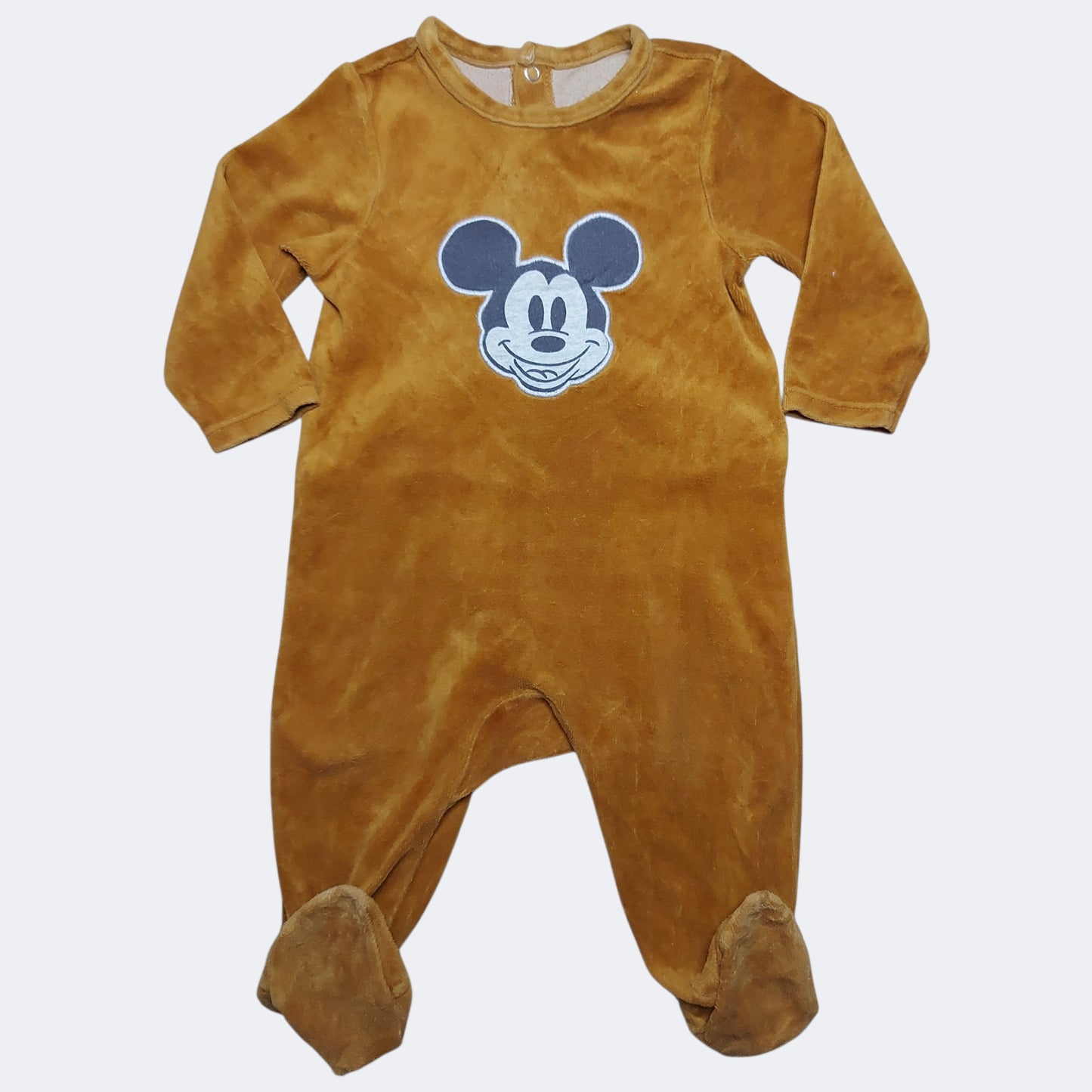 Grenouillère velours 12 mois Orchestra Mickey