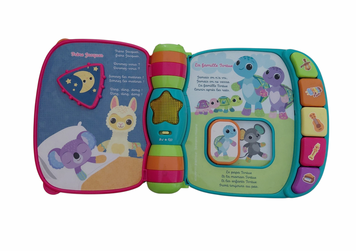 Super livre enchanté des baby loulous Vtech