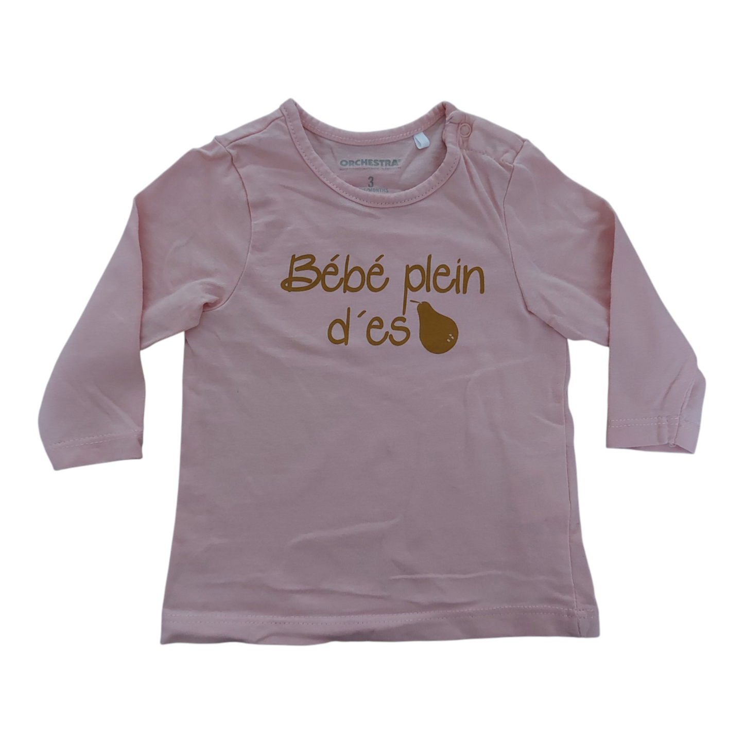 T-shirt 3 mois Orchestra