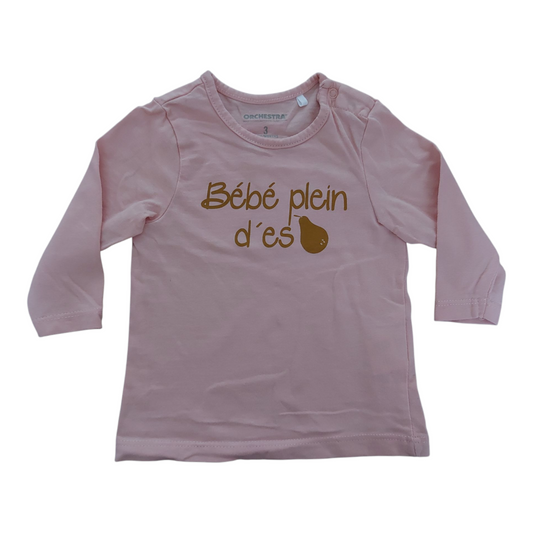 T-shirt 3 mois Orchestra