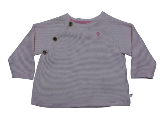 Pull brassière rose 3 mois Obaibi