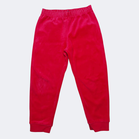 Pantalon pyjama velours 4/5 ans