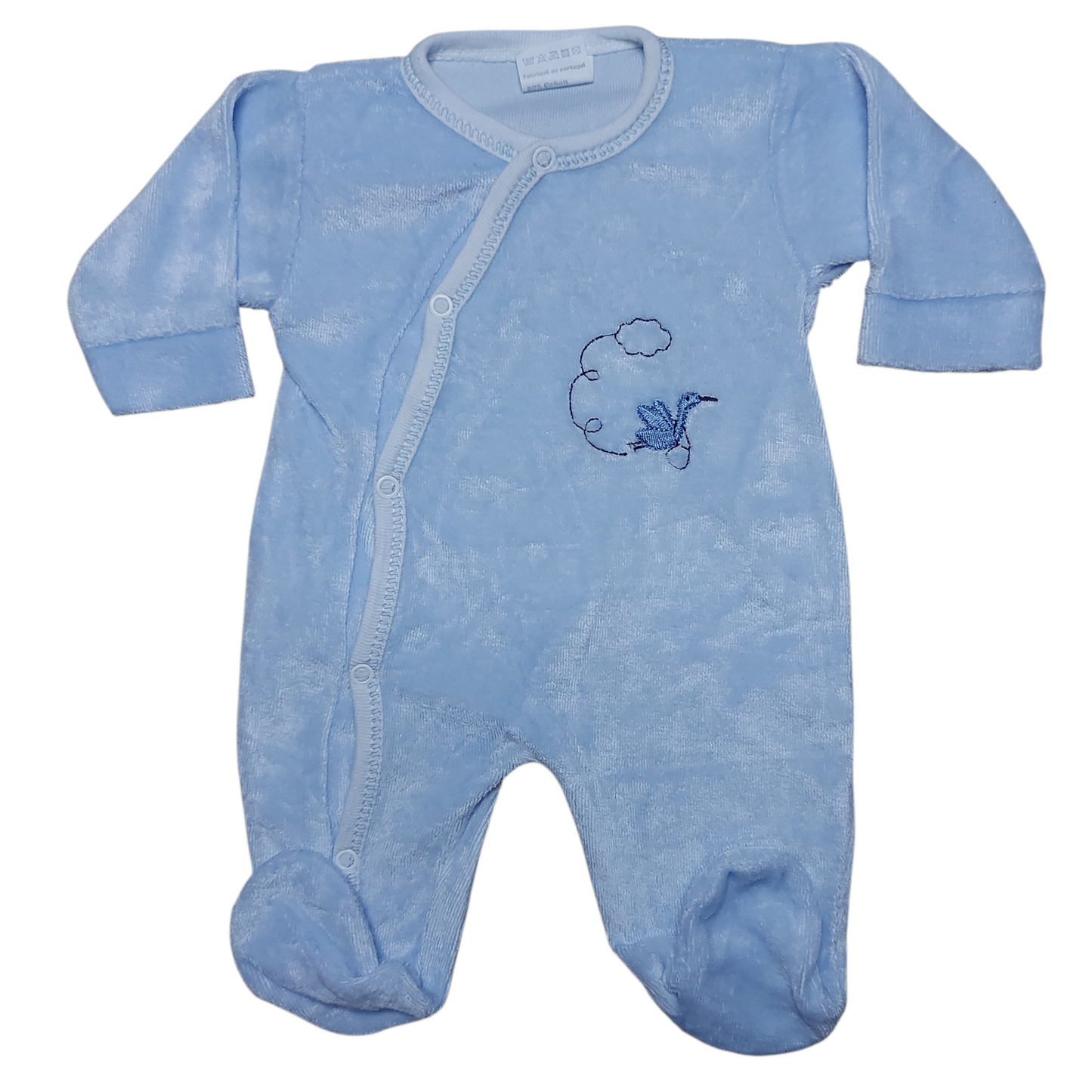 Grenouillère velours Naissance