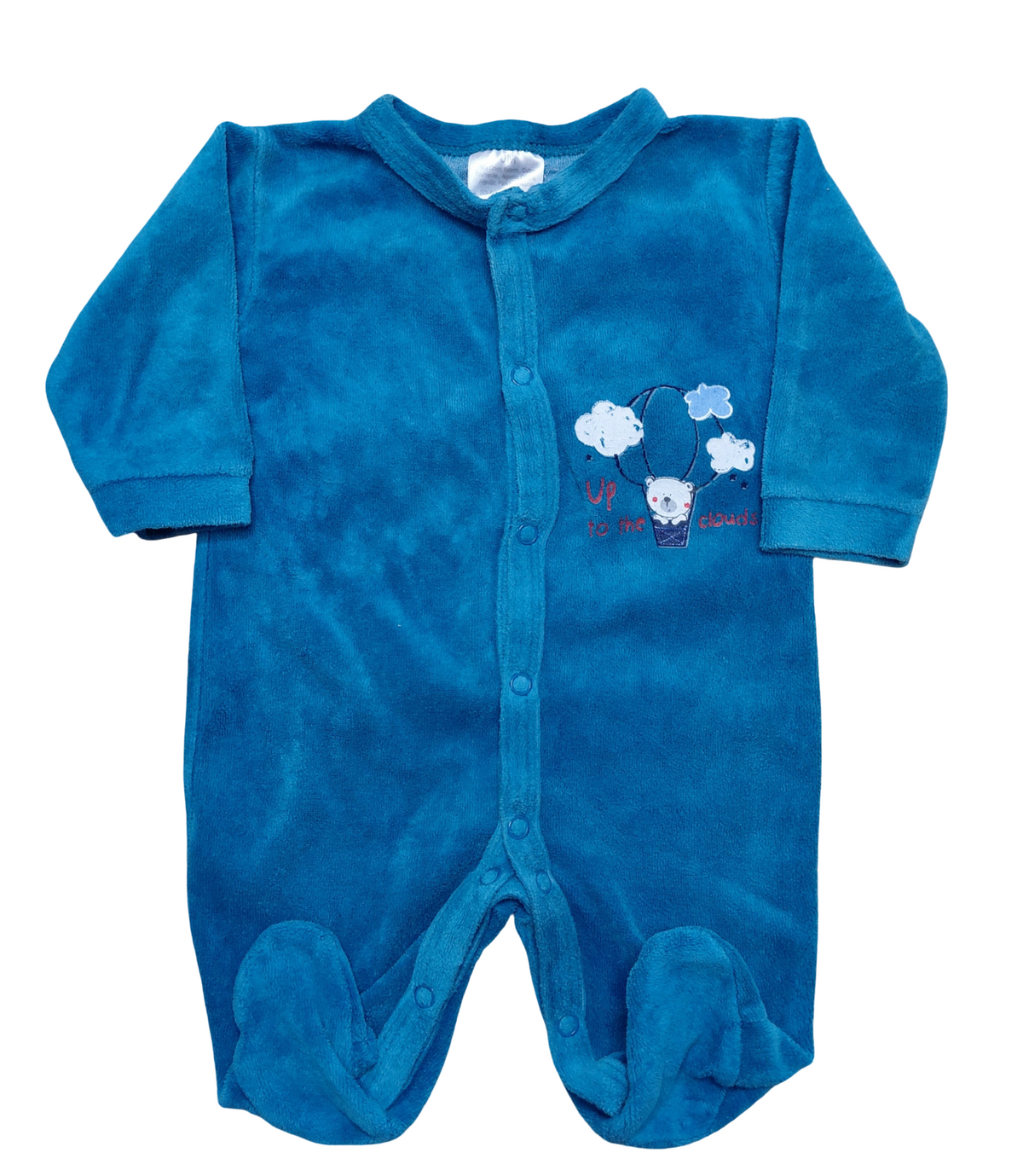 Grenouillère velours Naissance