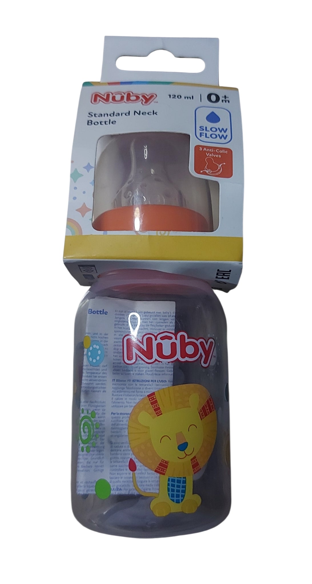 Petit Biberon plastique 120 ml Nuby NEUF