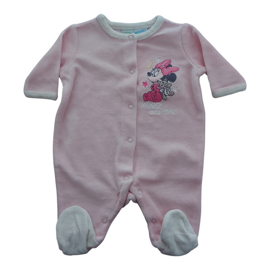 Grenouillère velours Naissance